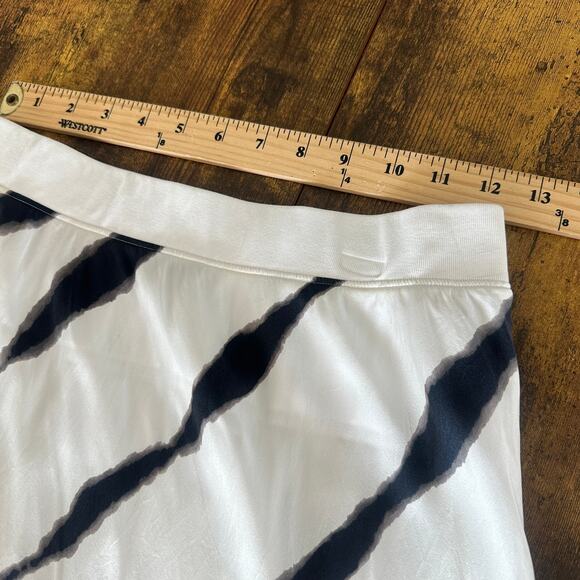 ATM Anthony Thomas Melillo skirt Tie-dye Silk Charmuese Stripe Slip - Picture 5 of 9